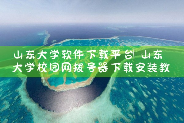山东大学软件下载平台