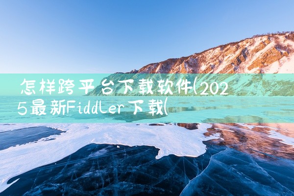怎样跨平台下载软件